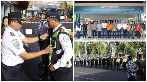 Posko Terpadu Idul Fitri Berakhir Bandara Ngurah Rai Layani