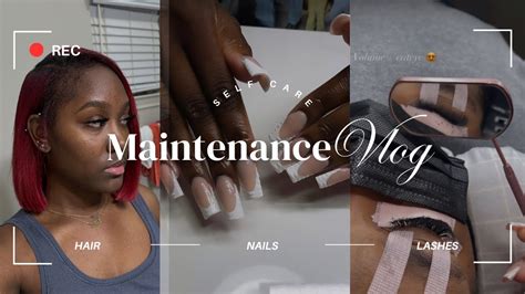 Maintenance Vlog New Look Who Dis Doing My Hair Nails Lashes