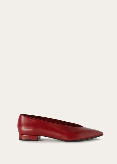 Rebecca Ballerinas In Calfskin Camu Fruit Loro Piana