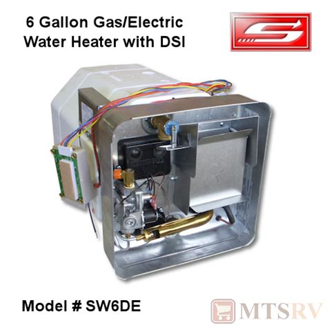 Suburban 6 Gallon Water Heater Model SW6DE 5058A Direct Spark