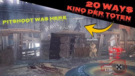 20 Ways On Top Of Furniture Kino Der Toten Black Ops 1 Zombies Glitches