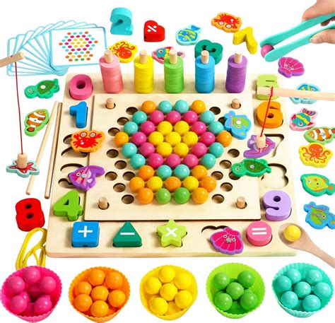 Giochi Bambini 3 Anni Giochi Montessori 3 4 5 Anni 6 In 1 Puzzle