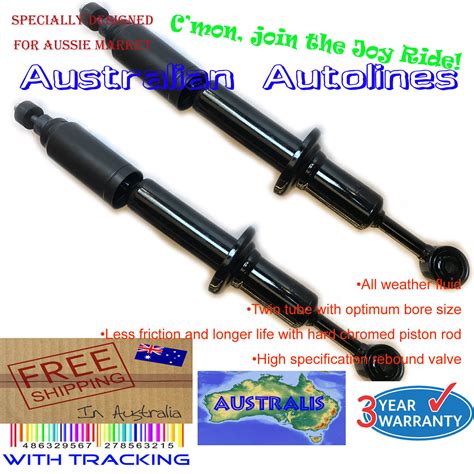 2 Front Shock Absorbers For Toyota Prado 120 Series RZJ KZJ KDJ GRJ 03