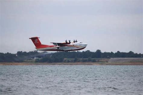 China S AG600M Firefighting Aircraft Makes Maiden Amphibious Flight