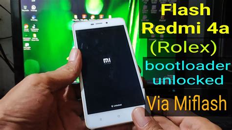 Flash Redmi A Without Testpoint Via Miflash Bootloader Unlocked