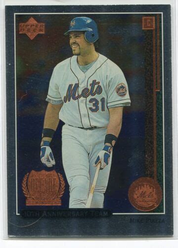 1999 Upper Deck 10th Anniversary Team Double 1 Mike Piazza 1038 4000 Ebay