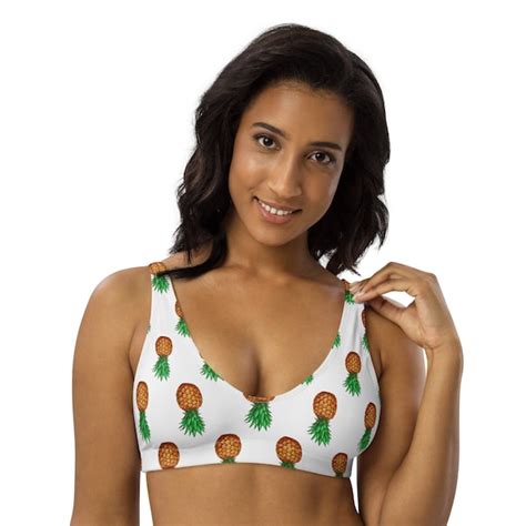 Upside Down Pineapple Bikini Etsy