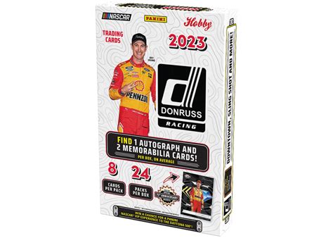 2023 Panini Donruss Nascar Racing Hobby Box 2023 Gb