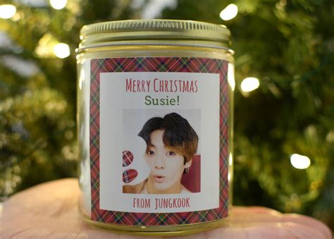 Merry Christmas From Jung Kook Christmas Gift From BTS - Etsy