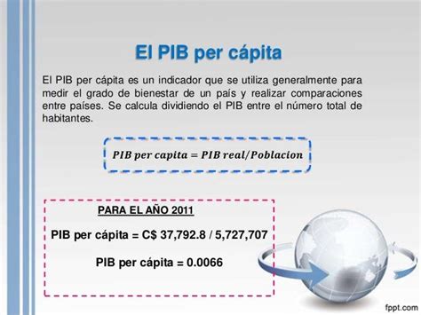 Que Es El Pib Per Capita