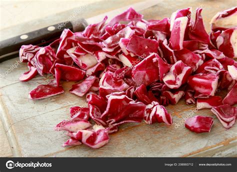 Preparing Fresh Red Cabbage — Stock Photo © Neillangan 206993712