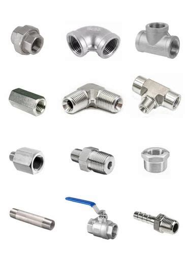 Ss Bspt Npt Thread Screw Stainless Steel Pipe Fitting Equal Tee