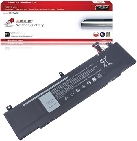 Dr Battery Tdw5p Battery Replacement For Dell Alienw 13 R3 Only