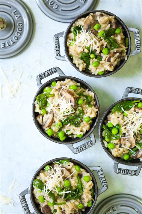 Instant Pot Mushroom Risotto Damn Delicious