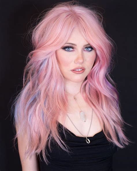 Best Light Pink Hair Color Ideas Pictures For Light Pink