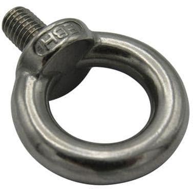 Metal Polished Lifting Eye Bolt For Fittings Grade ANSI ASME ASTM