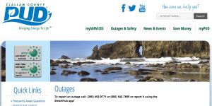 Clallam PUD Power outage map | MyClallamCounty.com