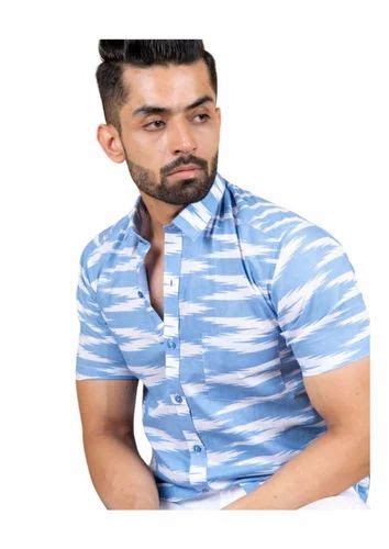 Mens Printed Cotton Shirt Casual At Rs 190 In Surat Id 2851838862133