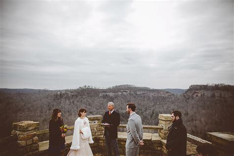 Weddings In The Red River Gorge Kentucky My Tiny Wedding In The Red