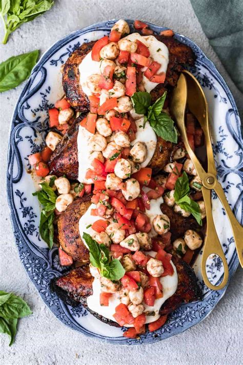 Grilled Bruschetta Chicken Caprese Recipe Video