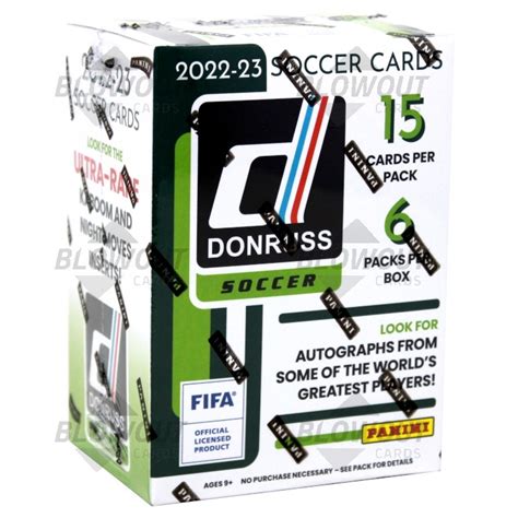 2022 23 Panini Donruss Soccer Blaster Box