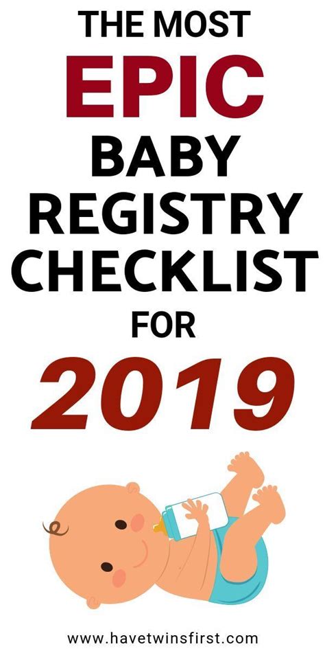 The Most Epic Baby Registry Checklist For 2023 Artofit