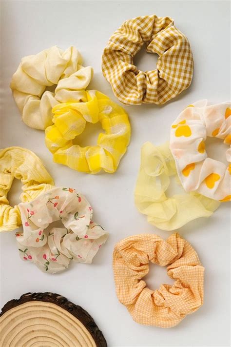 How To Make Scrunchies Step By Step DIY By Anna Craft Atelier Yuwa