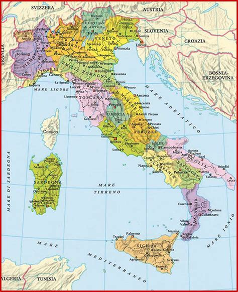 ¿cuanto Sabes De Geografía Italiana Aprender Italiano