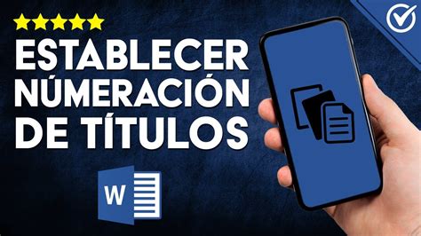 C Mo Hacer Para Numerar T Tulos Y Subt Tulos En Word Dominando El