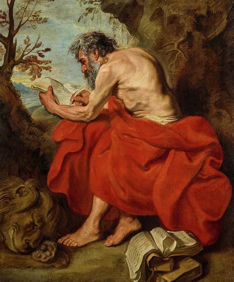 Saint Jerome 1615 1616 Painting By Anthony Van Dyck Fine Art America