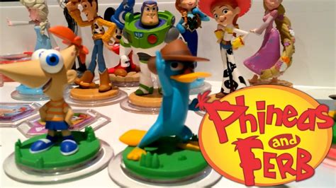 Disney Infinity Phineas And Ferb Toy Box Adventures Gameplay And Toys Youtube