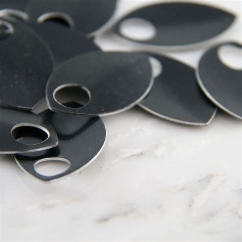 Black Anodized Aluminum Scales 50 Large Etsy