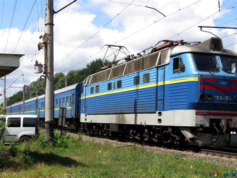 Залізничний пасажирський поїзд безкоштовна картинка - № 23026