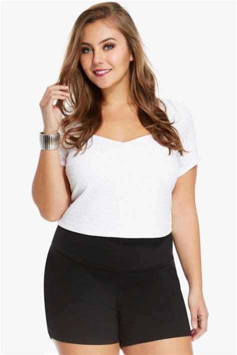 Sweetheart Crop Top 32 90 Plus Size Crop Tops Fashion To Figure