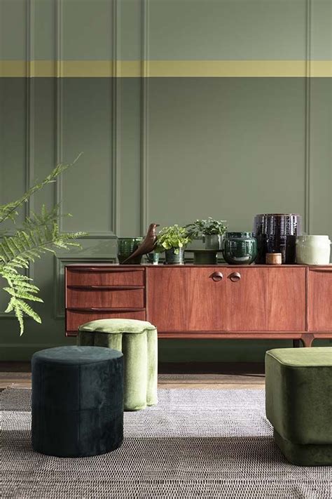 Het Flexa Kleurentrends 2023 Palet Lush Kleuren Interieur Groen