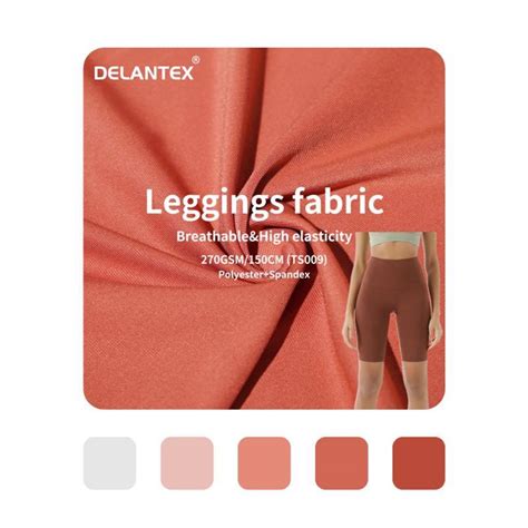 Nylon Spandex 4 Way Stretch Knitted Fabric For Yoga Pants Jersey