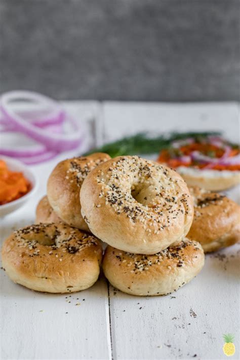 The Best Vegan Bagels (3-ingredients!) - Sweet Simple Vegan