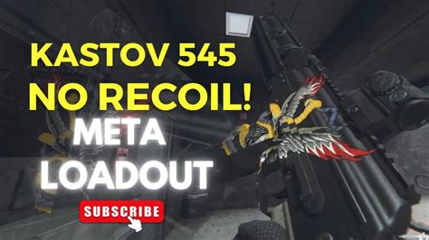 Using The NO RECOIL KASTOV 545 In Warzone 2 YouTube