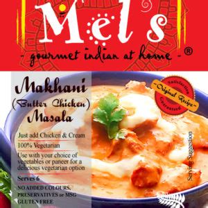 Mels Butter Chicken Masala Mels Gourmet Foods Ltd