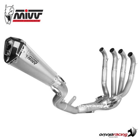 Full Exhaust System Titanium Delta Race Mivv Racing For Kawasaki