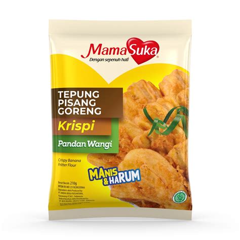 Jual Mamasuka Tepung Pisang Goreng Krispi Pandan Wangi Gr Shopee