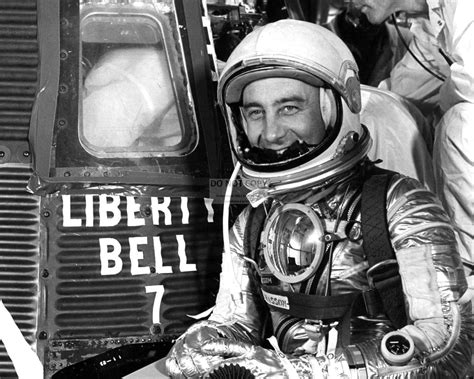 Mercury Astronaut Gus Grissom Prepares To Enter The Liberty Bell