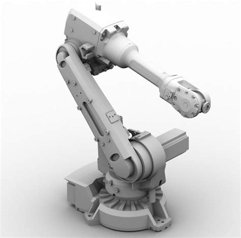 Robot Abb Irb D Cad Model Library Grabcad