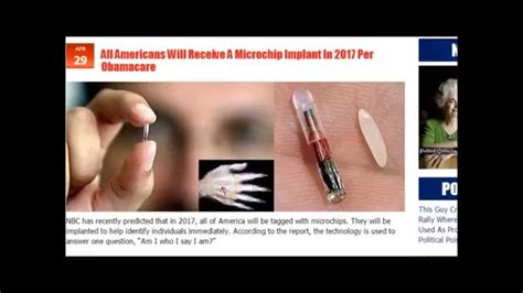 Mark Of The Beast Hidden RFID Chip Tracking Exposed In Healthcare