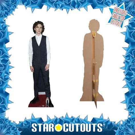 Timothée Chalamet Waistcoat American Actor Lifesize Mini