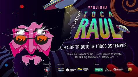 1º Festival Varginha Toca Raul promete agitar o público em agosto