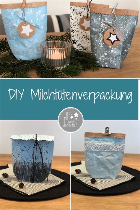 Upcycling Diy Herbstlicher Blumentopf Aus Tetrapack Basteln Artofit