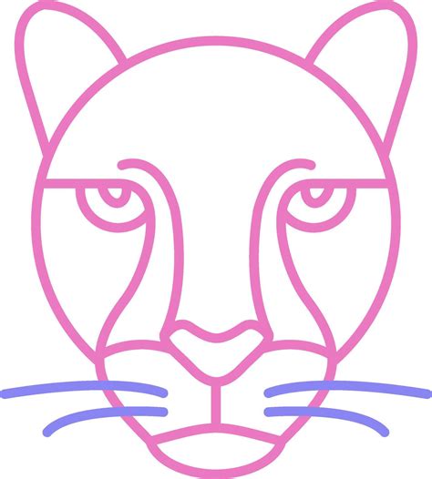 Cheetah Linear Two Colour Icon 37730628 Vector Art at Vecteezy
