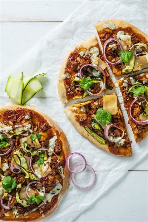 Vegan Bbq Jackfruit Pizza Biona