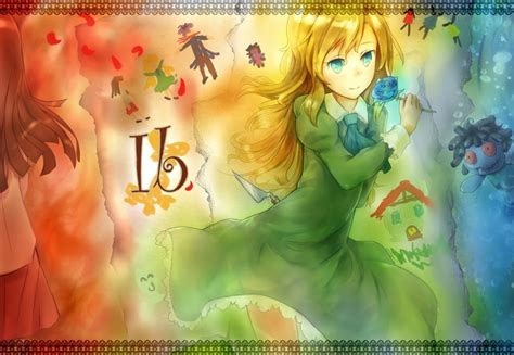 Blonde Hair Doyou Tengoku Pikaraji Ib Mary Ib Konachan Konachan Anime Wallpapers